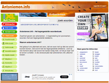 Tablet Screenshot of antoniemen.info